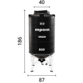 MPOIN DRAIN 800L – BLACK