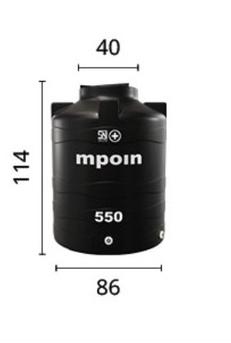 MPOIN WAVE 550L - BLACK MPOIN WAVE 550L